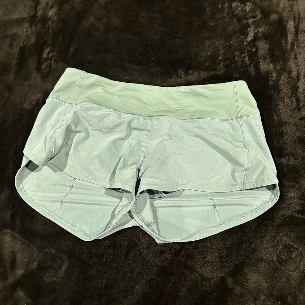 Size 4 Blue Lululemon Shorts